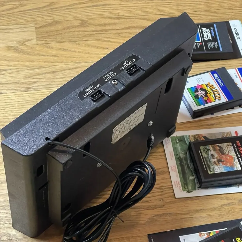 Atari 2600 Light Sixer 6 Switch Console Bundle 25 Game W/ Manuals Tested